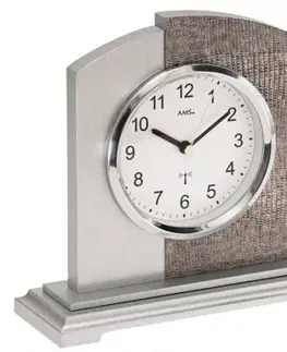 Rádiom riadené stolové hodiny AMS 5144 17cm