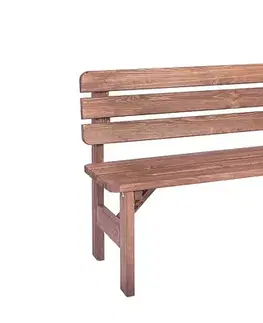 Masívná lavica z borovice drevo moderené 30 mm (rôzne dĺžky) 150 cm