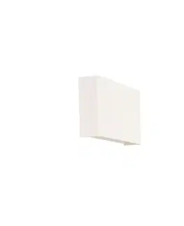 Moderná nástenná lampa biela - Otan