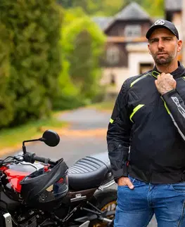 W-TEC Timuco čierna-fluo - 3XL