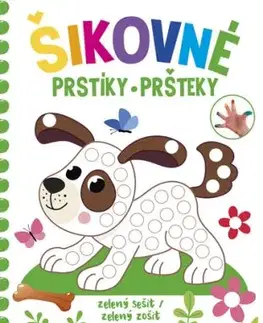 Šikovné prstíky / šikovné pršteky - zelený sešit / zelený zošit (cz/sk vydanie)
