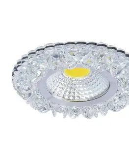 Okrúhle stropné svietidlo, bezfarebné, LED, 5W, SAK-03