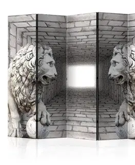 Paraván Stone Lions Dekorhome