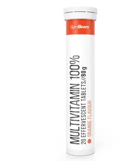 GymBeam Multivitamín 100% šumivý 20 tab. pomaranč