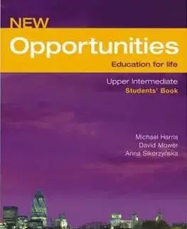 New Opportunities 4 Education for life - Upper Intermediate SB