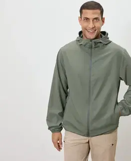 Vetrovka »packable«, kaki