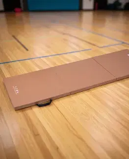 inSPORTline Trifold 180x60x3 cm hnedá