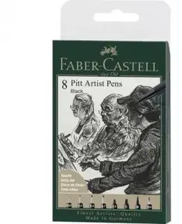Popisovač Faber-Castell Pitt Artist Pen Col. 199 8 ks