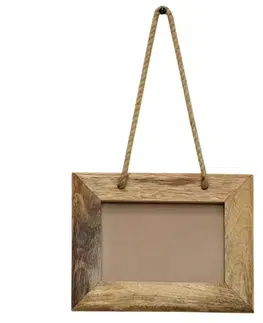 Fotorámček Devi 22x17 indický masív mango