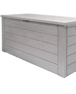 Záhradný úložný box D8981 sivá Dekorhome