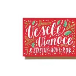 Veselé Vianoce a šťastný Nový rok