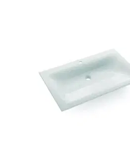 Bathco 0507 - Zapustené umývadlo MONACO 60x50 cm živica/biela 0507