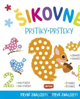 Šikovné prstíky / šikovné pršteky - První znalosti / Prvé znalosti (cz/sk vydanie)