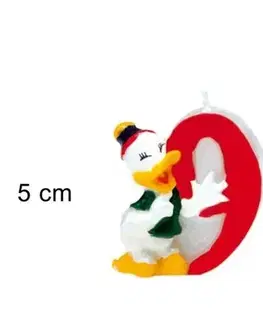 MAKRO - Sviečka číslica 9 Disney