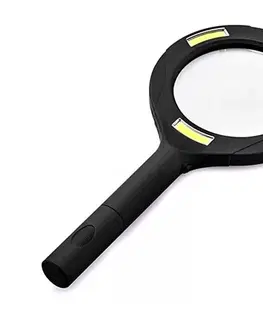  LED Lupa 5×ZOOM s podsvietením LED/3W/2xAA IP44 LM102