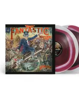 John Elton -Captain Fantastic And The Brown Dirt Cowboy (50th Anniversary) (Tricoloured) 2LP - Elton John