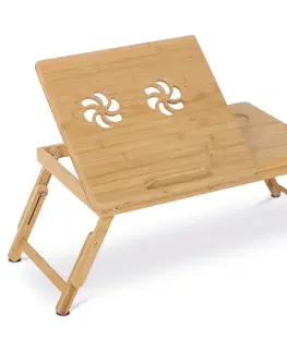 Odkladací stolík B070 NAT, bambus