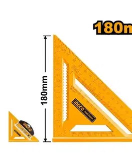 INGCO Uholník multifunkčný ABS 18cm INGCO