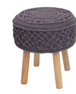 Macramé taburet