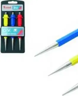 EXTOL PREMIUM Jamkáre Cr-V, 3-dielna sada, 0,8-1,5-2,5mm, pogumovaná rúčka