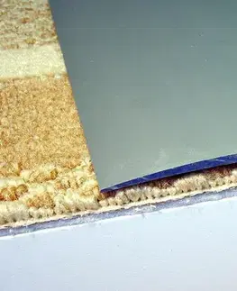 Prechodový profil 100 mm, oblý (samolepiaci) | nivelácia 0 - 7 mm Stříbro E01