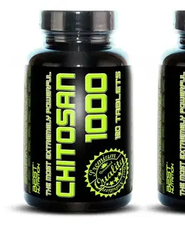 1+1 Zadarmo: Chitosan 1000 od Best Nutrition 120 tbl. + 120 tbl.