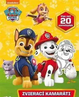 Vyfarbuj si! Labková patrola: Kamaráti zvieratká
