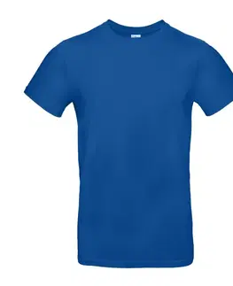 B&C Kuchárske tričko B&C BIG BOY - modré (Royal) - veľkosti 3XL až 5XL XXXL