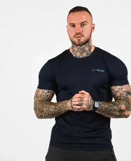 GymBeam Tričko TRN Navy  S