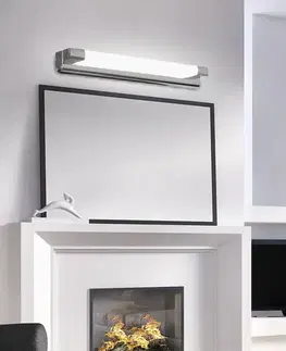 Nástenná lampa do kúpeľne nad zrkadlo, chróm, LED pásik 5W Mia