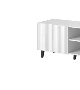 CAMA MEBLE Pafos 150 2D2K tv stolík biela