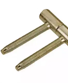 Záves 13,5x60mm zinok žltý 2 ks