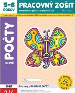 Hravé počty - Pracovný zošit 5-6 rokov - Mária Tašková