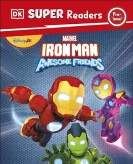 DK Super Reader Pre-Level Marvel Iron Man and His Awesome Friends Armour Up! - DK