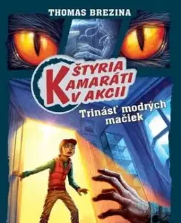 Štyria kamaráti v akcii: Trinásť modrých mačiek - Thomas Brezina