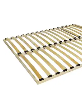 KONDELA Monna New lamelový rošt 160x200 cm brezové drevo / plast