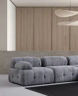 Rohová sedacia súprava / Rohová pohovka Petite 3 - Grey