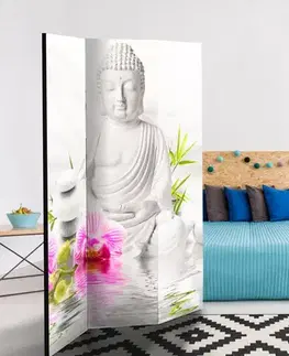 Paraván Buddha and Orchids Dekorhome