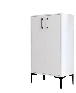 Skrinka na topánky / Botník Prag - White