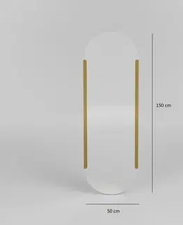 Zrkadlo Caprice Gold 50 x 150 cm