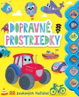 Dopravné prostriedky - zvuková knižka 22 zvukov - Claire Mowat