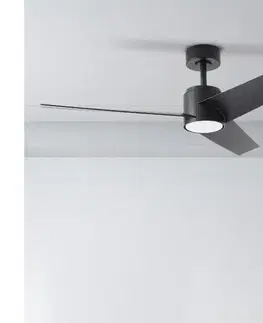 ZE - LED stropný látor ORVIETO LED/18W/230V Wi-Fi Tuya čierny + diaľkové ovládanie ZEV001