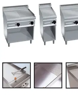 BERTO´S  P-grilovacia platna BERTO´s hladká, 12kW