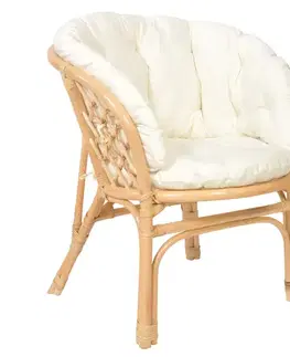 Ratanová stolička Bahama natural/béžová