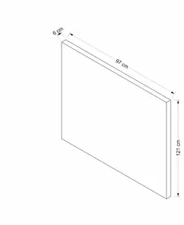 Rám jednolôžkovej postele s čelom Abella 90 x 190 - Grey