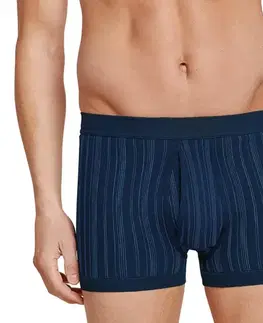 SCHIESSER šortky s jemným rebrovaným úpletom, 2 ks, modré