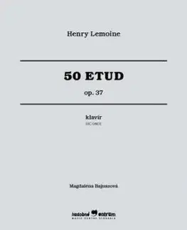 50 etud op.37 klavír HC0801 - Henry Lemoine