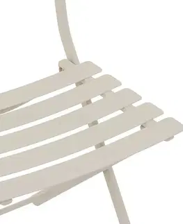 DEOKORK Záhradná kovová zostava SUNNY I. 1+2 (ivory)