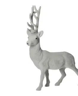 Dekoria Dekorácia Reindeer 30x9x40 grey, 30 x 9 x 40 cm