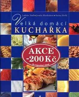 Velká domácí kuchařka - Ladislav Nodl, Jarmila Mandžuková, Karina Havlů